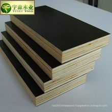 Melamine Glue Hardwood Core Blackfilm Faced Plywood